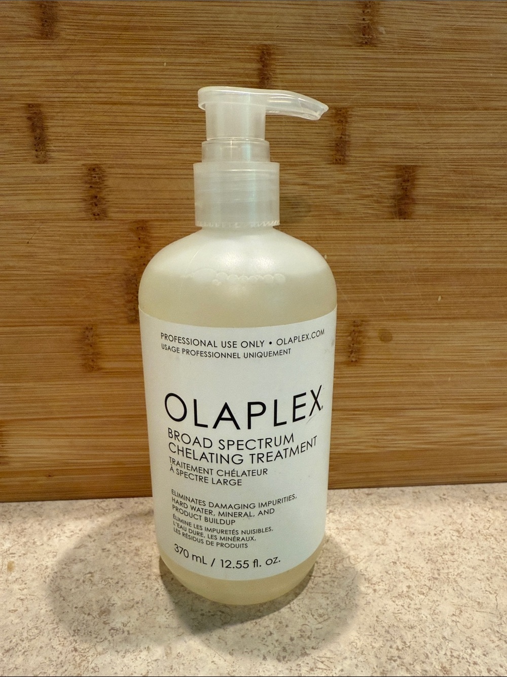 OLAPLEX White and Clear Pump Bottle Hair Chelating Treatment